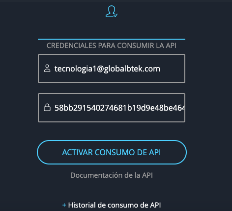 Credenciales para consumir API de Fiscus CFDI